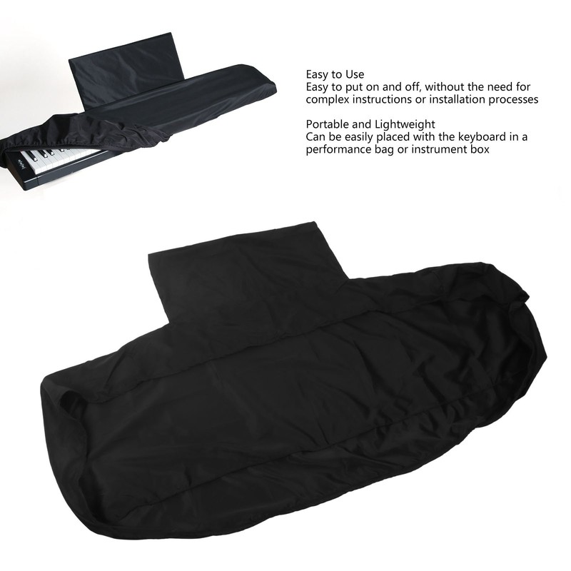 Digital Piano Dust Cover Dustproof Waterproof Universal Stretchy Piano Keyboard