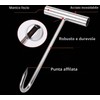 LGEGE Set di 2 Ganci per Macelleria in Acciaio Inox