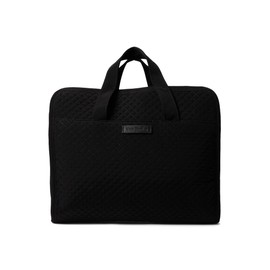 Vera Bradley Women's Microfiber Hanging Travel Organizer, Black, One Size