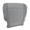 Mievlyo Driver Side Bottom Replacement Cloth Seat Cover Gray Compatible