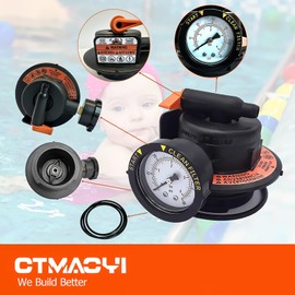 CTMAOYI DEX2420MAR2 Manual Air Relief Assembly, for Hayward DE and Cartridge Pool Filter,Compatible with Pro Grid,Swim Clear Cartridge Filters Replacement Parts,with O-Ring