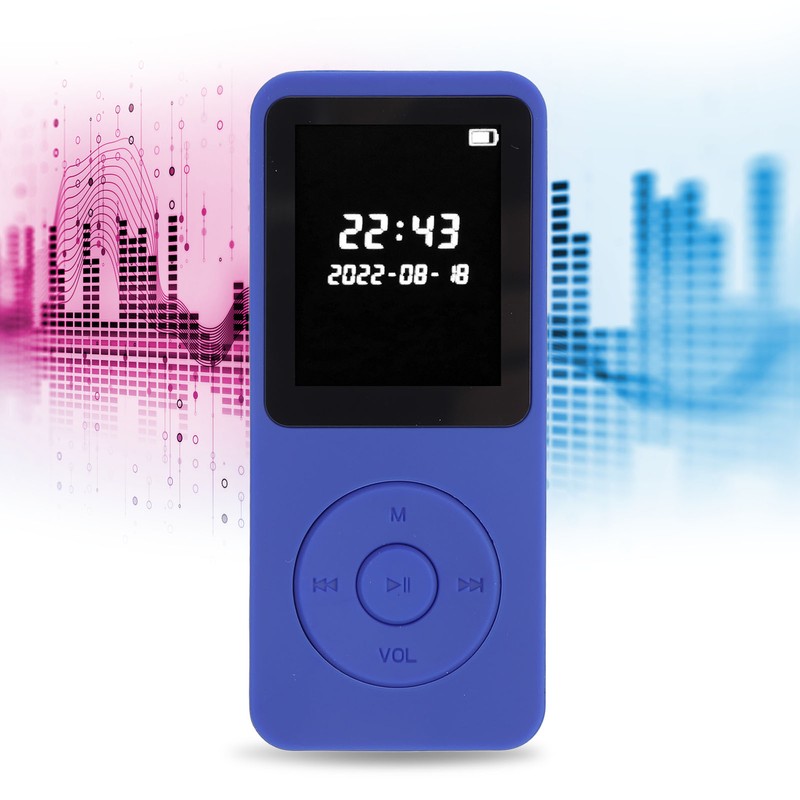 MP3 Player Bluetooth 5.0 1.77in LCD Screen Built in HD