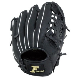 Falcon Boys Middle School Soft Glove LH (Right Throw) FG-2311 Black, Medium