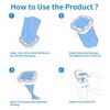 Standard Square Refills Disposal Bags Refill Compatible with Genie Diaper