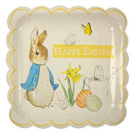 Pack of 12 Peter Rabbit & Friends Easter Party Plates