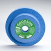 4" Diameter Cool Blue Valve Refacer Wheel | General Purpose