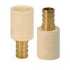 Midline Valve CSDQQG3401-OM 3/4'' PEX Barb x 1" CPVC Adapter