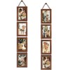 QUTREY 4x6 Hanging Picture Frames Collage Set of 2, 4