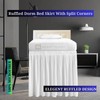 Dorm Room Bed Skirt Twin XL - 40 Inch Drop,