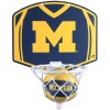 Baden Michigan Wolverines Mini Basketball And Hoop Set