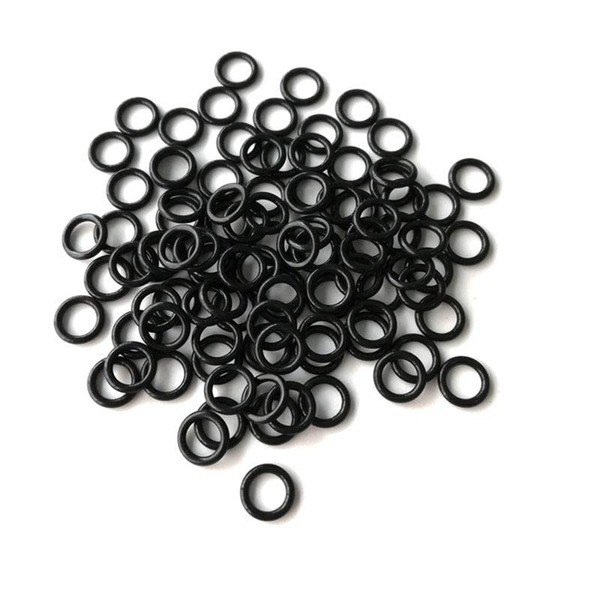 Boxonly Nitrile Rubber O-Rings 8mm OD 4mm ID 2mm Width