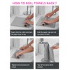 itanso Tear-A-Rag Roll -50 Pack, 12 x 12 Microfiber Cleaning