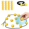 Magnetic Chess Game, Kollide Magnet Game with String 20 Soccer-Shaped