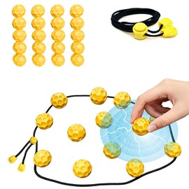 Magnetic Chess Game, Kollide Magnet Game with String 20 Soccer-Shaped Pieces, Portable Set for Gatherings Events Travel Camping, Magnetic Chess Board Strategy Toy for Ages 16+