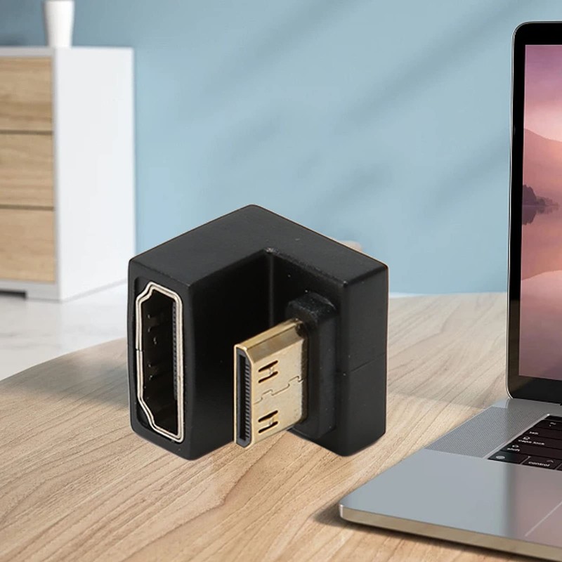 Bewinner Adaptador Mini HDMI a HDMI en Forma de U