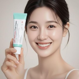 CARE:NEL- Tratamiento para el melasma con crema facial Eliminador de manchas oscuras con centella asiática Productos de belleza para el cuidado de la 