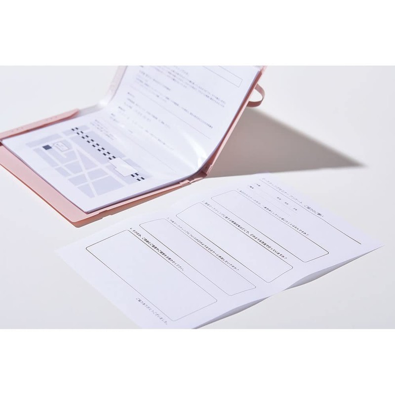 King Jim CN5894H Clear File Compaq A4 Bifold 10 Pockets