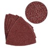 TA-VIGOR 15Pcs 80 Grit Detail Sander Sandpaper Triangular Sanding Hook