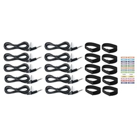 Silverline 10 Cable Connection Kit for eDRUMin 8 MIDI Drum Trigger Interface