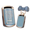 TECART 6 Buttons Soft TPU Remote Smart Key Fob Case