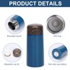 Risipu 150ml/5oz Small Water Bottle, Stainless Steel Mini Flask for