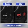 X AUTOHAUX 1 Set Brake Pedals Pads Cover Anti-Slip Footrest
