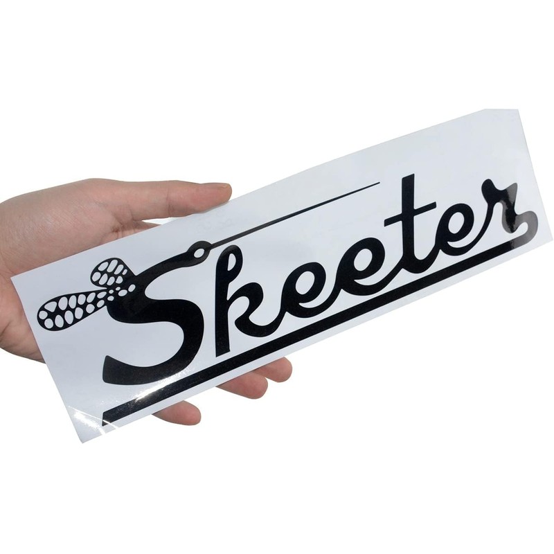 2Pc Skeeter Boats Decals Vinyl Stickers Fit for Boat Outboard