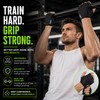 Men’s Half Finger Gym Gloves for Weight Lifting – Anti-Slip