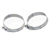 Stainless Steel Adjustable Hose Clamp Hose Band Pack of 6