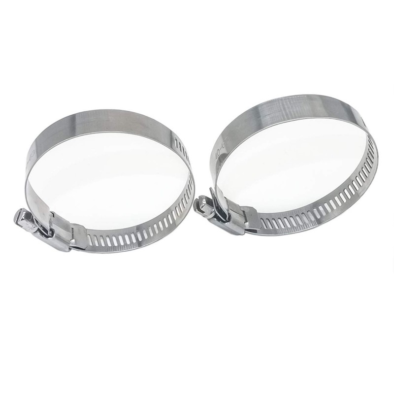 Stainless Steel Adjustable Hose Clamp Hose Band Pack of 6