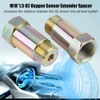 Oxygen Sensor Extender, Fydun 2 Pieces 45 mm M18 x