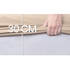 Utopia Bedding - Spannbettlaken 180x200cm Bis 30 cm - Beige