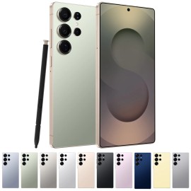High Configuration S25 Ultra Smart Phone High Quality Big Screen 16GB+1TB with 200MP Rear Camera LTE Cellular Connectivitycolor: Gold, plug: US, ram: 12g, storage capacity: 512 GB