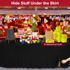 Rinpon Spandex Table Cover 6ft, Stretch Table Cloths with Table