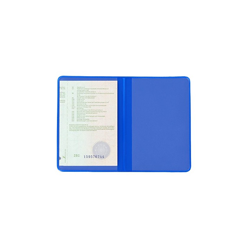 ID Card Holder ID Card Case (Blue – 2 Compartments)