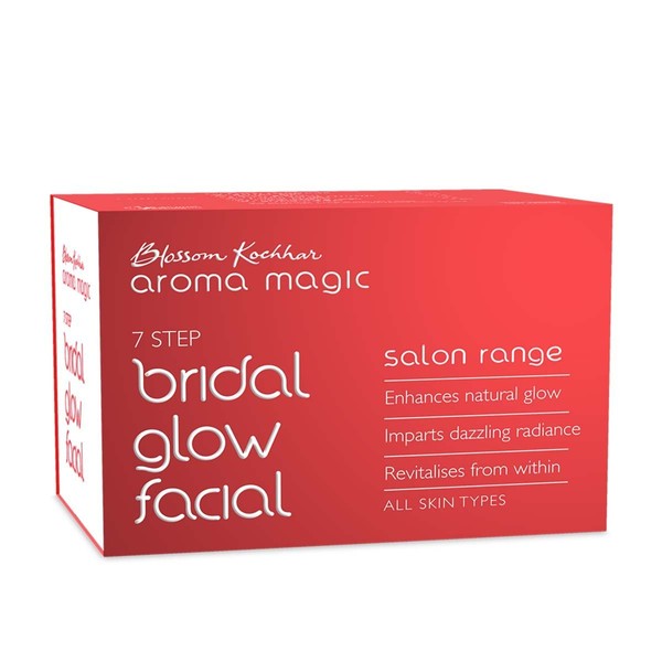 Aroma Magic Bridal Glow Facial Kit, Multi Use, Natural Skin Care Kit for Radiant Skin, All Skin Type