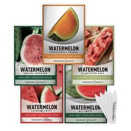 Gardeners Basics Watermelon Seed Assortment | 5 Delicious Varieties