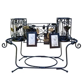 Maypes Utensil Caddy - Silverware Caddy or Napkin, Cutlery and Plate Holder - The Ideal 2-Piece Portable Outdoor Kitchen Accessories Buffet Organizer for Picnics, Camping, Barbecue, Parties and Events