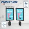 Estleys 3 Pcs Stanchion Sign Holder 8.3 x 11.7, Portrait