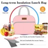 Coobiiya Lunch Bag for Women Men, Insulated Reusable Picnic Bag,