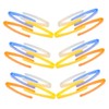 KOMBIUDA Toddler Tweezers Fine Motor Skills Training 24pcs Plastic Forceps