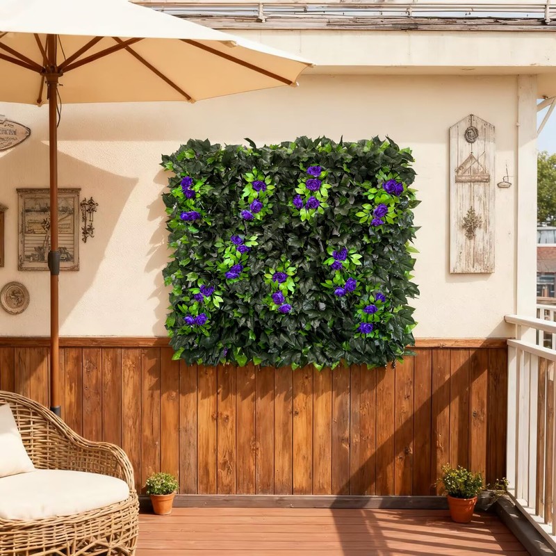 Artificial Expandable Ivy Privacy Fence Screen,Adjustable Size,Dense Leaf Panel,Perfect for