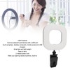 USB Video Light 10 Brightness Level 5 Color 1500lm 72