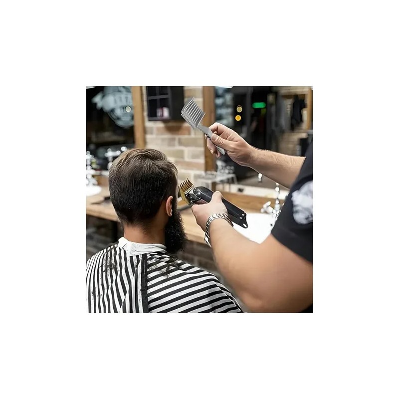 2 Pcs Peines Desvanecer Para Barber Para Cabello Profesional