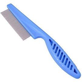 Galepromot 1Pc Blue Dog Hair Flea Comb,Stainless Brush,Clean Tool Flea Removal Hair Repair Antistatic Multifunctional Long Short Dog Combs