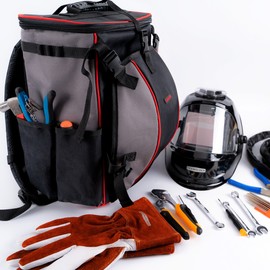 YESWELDER Welding Backpack Extreme Gear Pack with Helmetcatch All-In-One Welder Bag