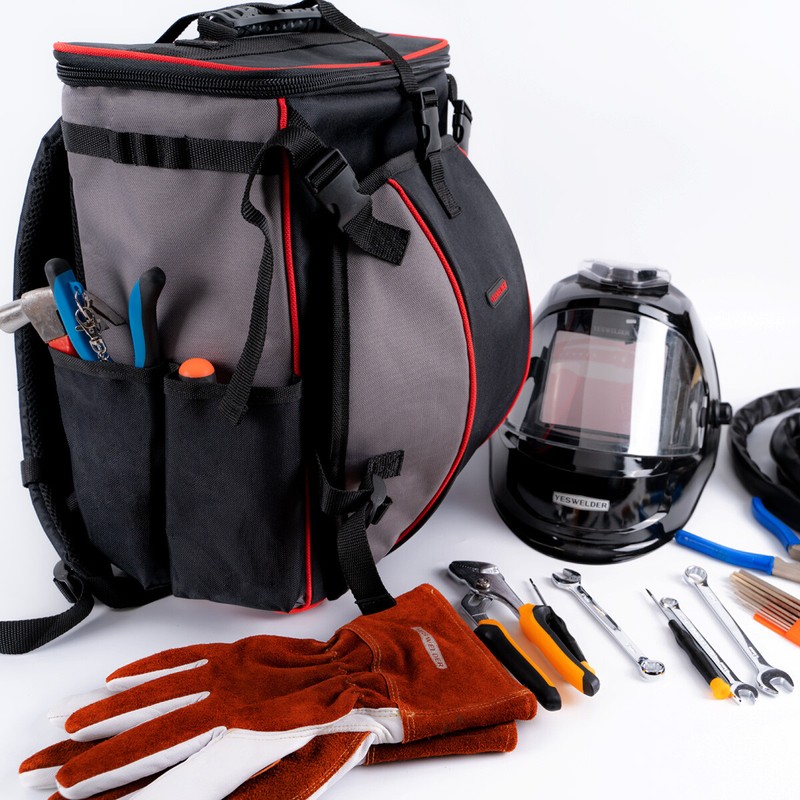 YESWELDER Welding Backpack Extreme Gear Pack with Helmetcatch All-In-One Welder