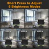 10000 mAh Rechargeable LED Work Light with Tripod Stand, 5000K