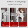 Ximimark 2pc Portable Door Lock - Punch-Free Security Latch for