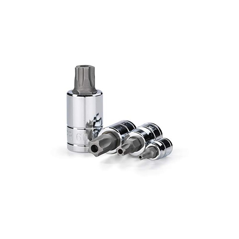 12 pc 5-Point Star Torx Tamper Proof Security Bit Socket